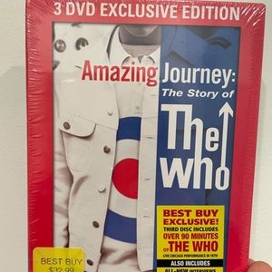 Amazing Journey The Story of The Who 3 Disc DVD Box Set Exclusive Edition- NEW